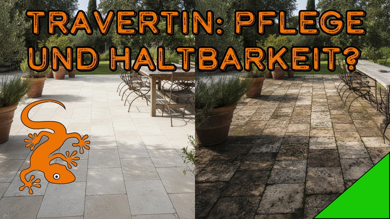 Travertin Terrassenplatten: Nachteile, Haltbarkeit und Pflege