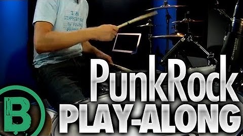 Punk Rock - Drum Play-Along