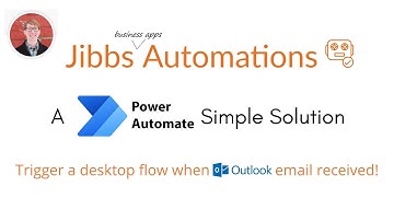 Power Automate - Trigger PAD flow with email received!