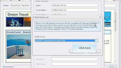 Learn MultiMailer: How to use an SMTP e-mail service (e.g. AuthSMTP)