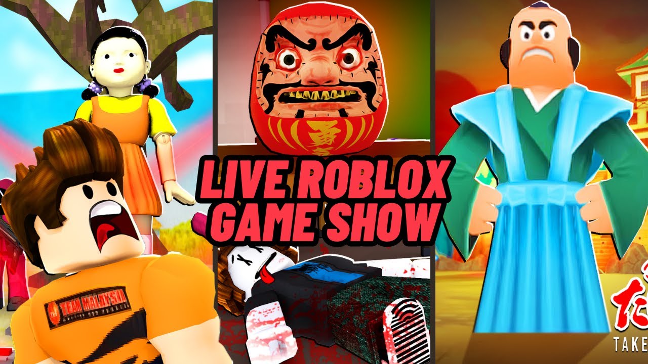 Live Roblox Game Show!!! (Roblox Malaysia Live) - YouTube