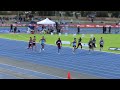 100m u18 men final 2024 australian championships adelaide 19 april 2024