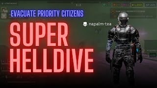 HELLDIVERS 2 EVACUATE PRIORITY CITIZENS
