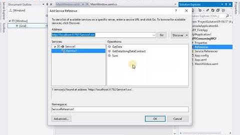 WCF - Creating and Consuming Web Service