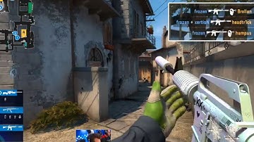 Frozen eco cobra doing 3 kills in a row | NIP vs MOUZ