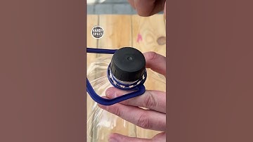 Rainproof Trick! A Life Hack with a Bottle and Wire!