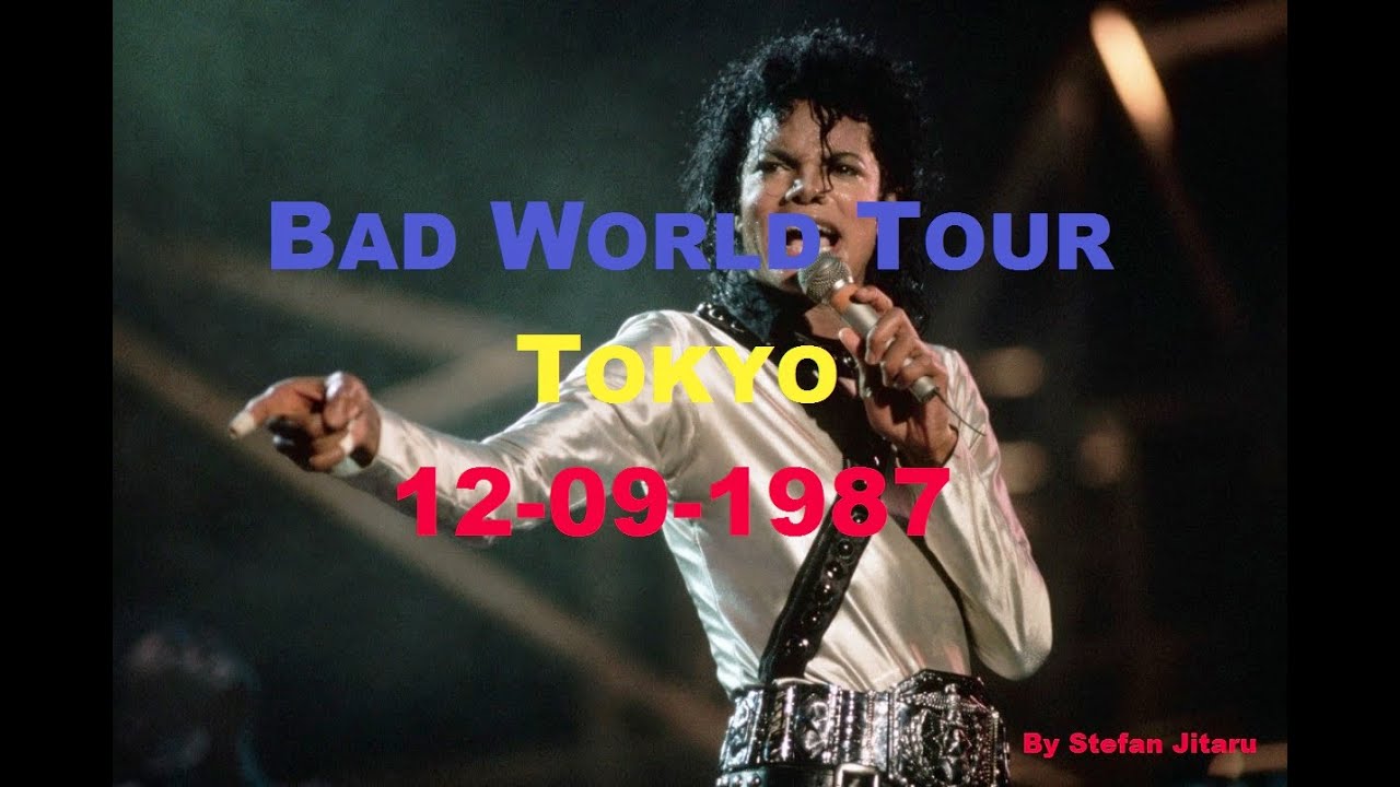 michael jackson bad world tour live in tokyo 1987