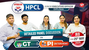 Detailed panel discussion on HPCL JEO GT & Interview preparation 2025