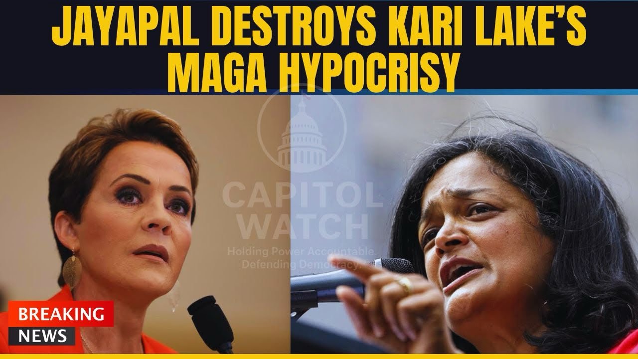 Кари Лейк нападает на Джаяпала после того, как её разоблачили за защиту диктатуры 😳 | Capitol Watch”