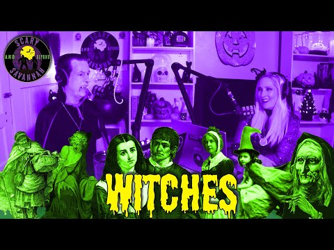 The Haunted History of Witches: The Burning Times and Witch Trials #WITCHES #PODCAST #VIDEOPODCAST