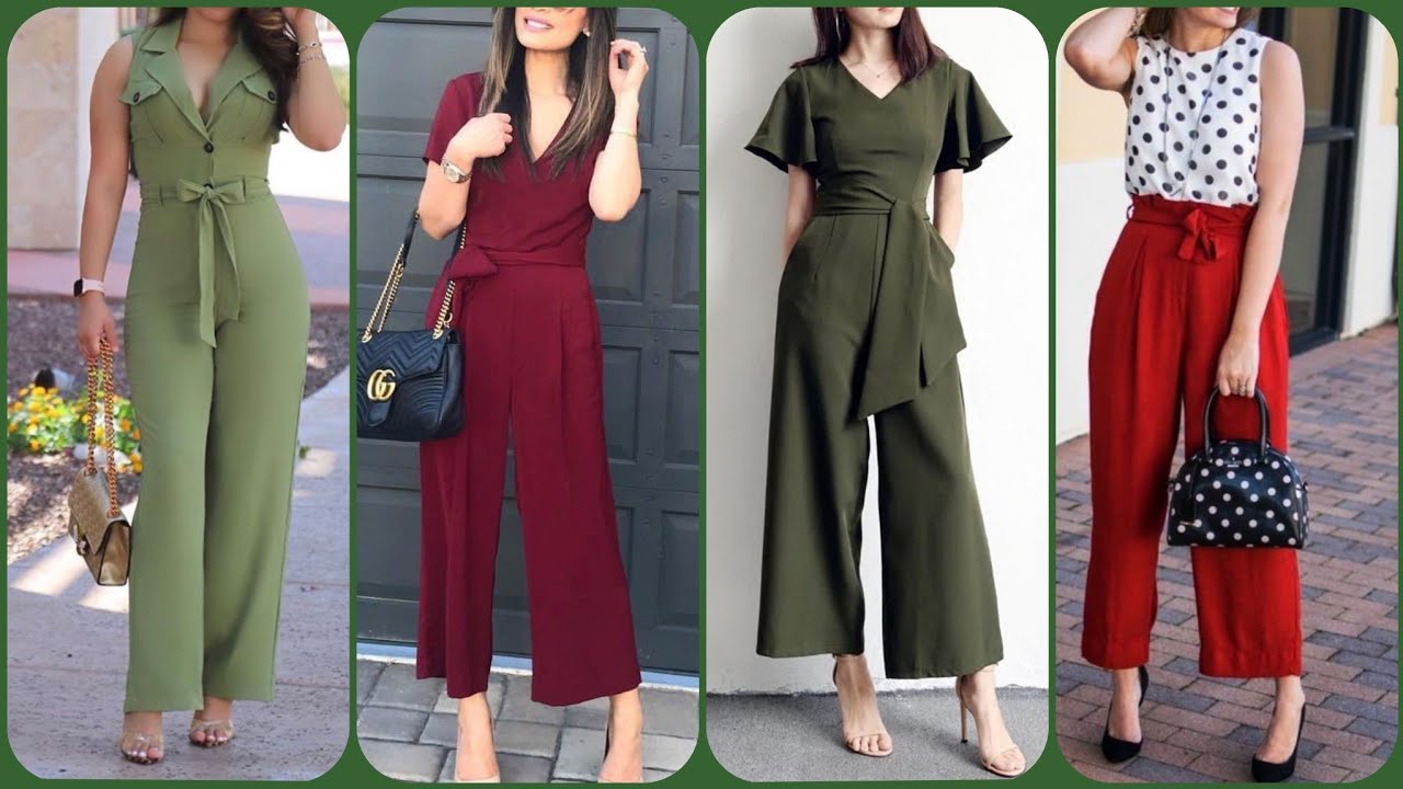 Beautiful And Stunning Outfit Hourglass Body Shaped Jumpsuits For Girl S And Women S Must Watch