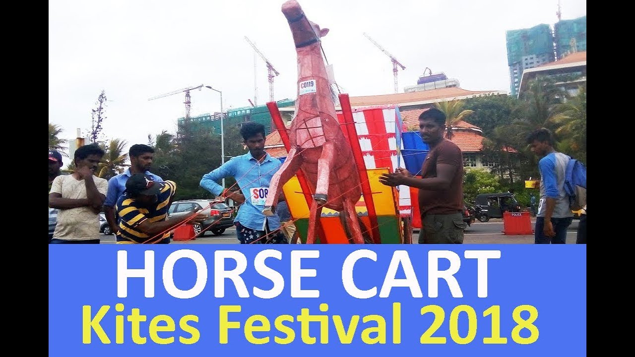 Horse Cart Kites ((Kites Festival 2018))(Video By Black Rose)) YouTube