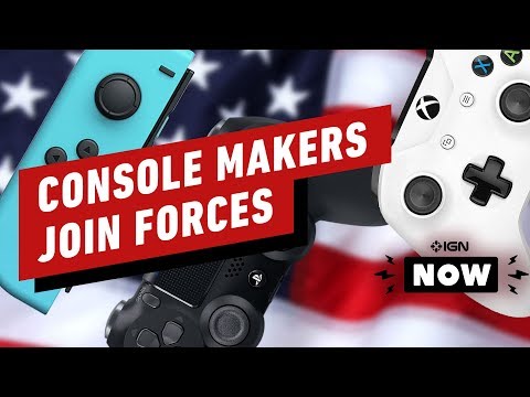 Nintendo, Sony, Microsoft Join Forces Against Trump Tariffs - IGN Now