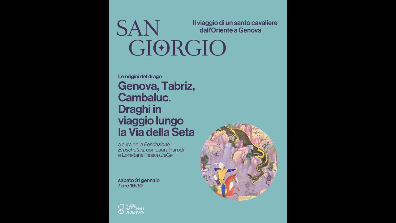 LE ORIGINI DEL DRAGO | Genova, Tabriz, Cambaluc. Draghi in viaggio lungo la Via della Seta.