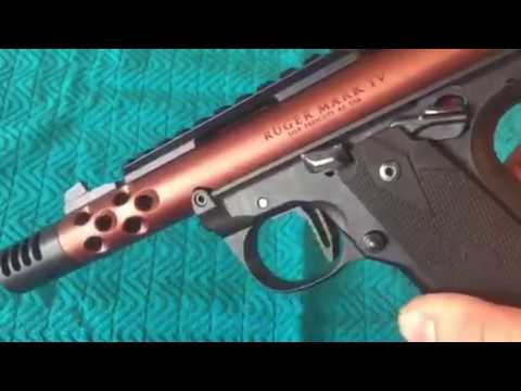 ruger-mark-iv-22/45-lite-w/-volquartsen-accurizing-kit,-tandemkross-victory-trigger,-comp-&-halo