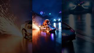 "Under neon skies, a determined Okapi races fate on a Magnetic Levitation Train. Will it outrun the