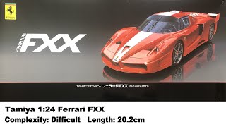 Tamiya 1:24 Ferrari FXX Kit Review