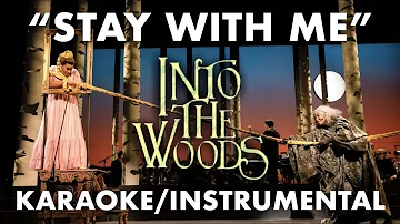 "Stay With Me" - Into the Woods | EJM Instrumentals (Karaoke/Instrumental/Backing Track)