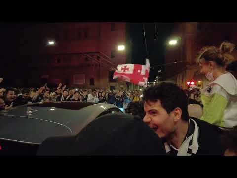 Virtus Bologna wins the Eurocup, celebrations in Piazza Maggiore