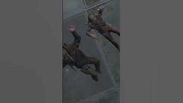 The Last of Us II Lev and abby bridge scene  #shortvideo #shorts