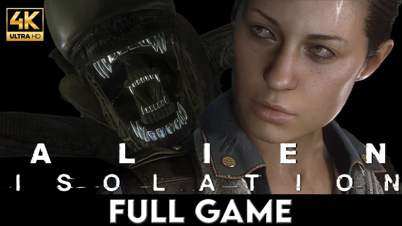 Alien Isolation Full Game 4k HD Textures Mod | Playthrough 4k Ultra ...