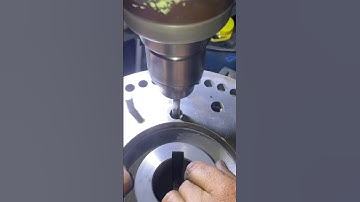 Drill in centre #youtube #lathemachine #automobile