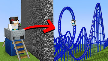 I Built a Roller Coaster in Build Battle