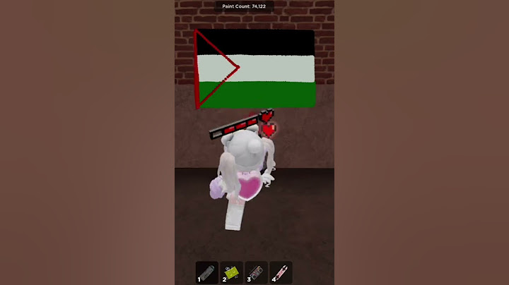 Drawing Palestinian 🇵🇸 Flag and coming back 5 mins later OMG! 😳 #roblox #palestinian