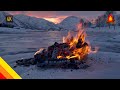  campfire on ice  12 hours 4k