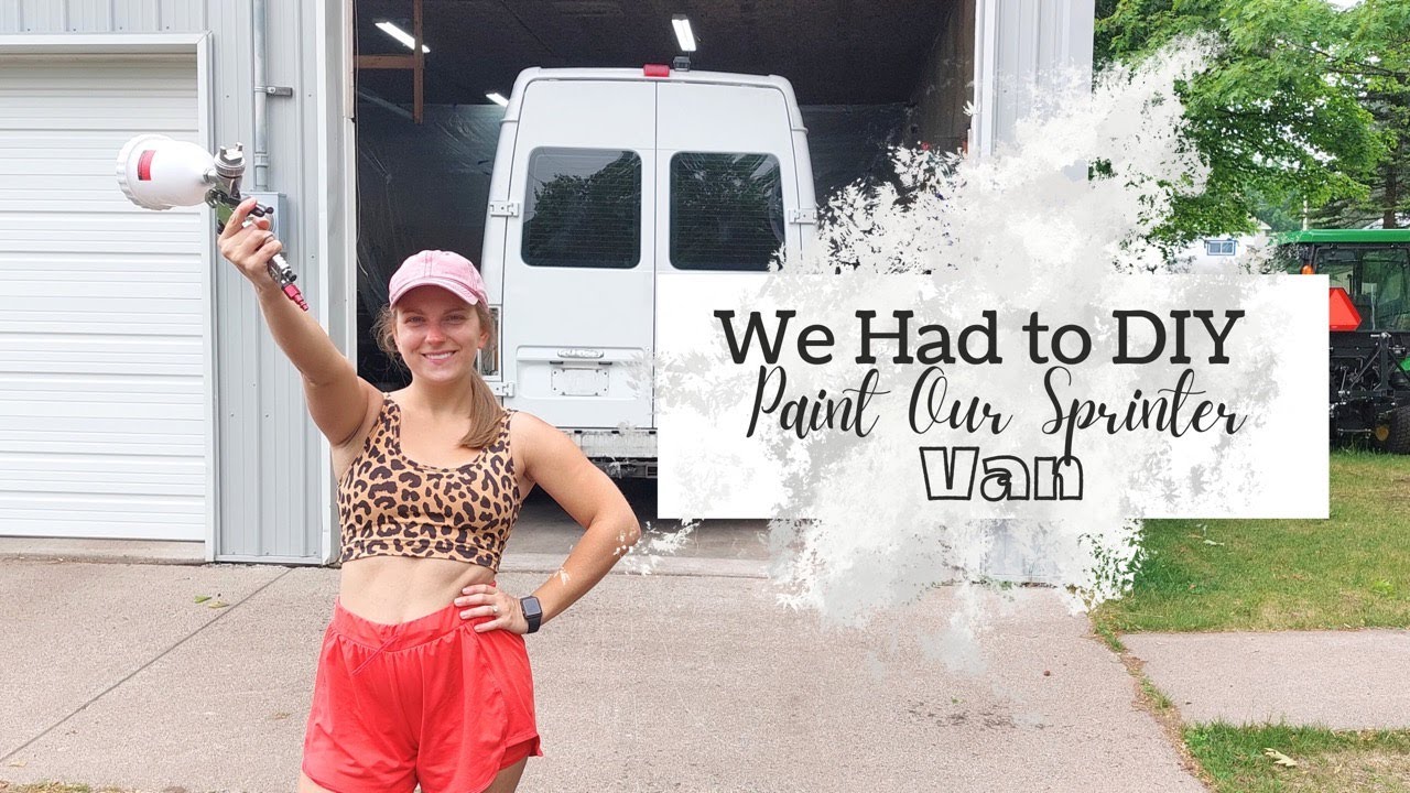 WE PAINTED OUR SPRINTER VAN
