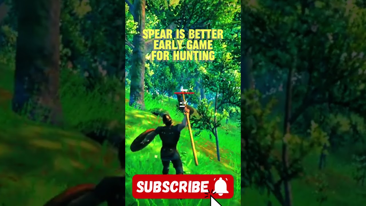 Why the Spear Beats the Bow for Hunting Deer in Valheim (Early Game Tip!)