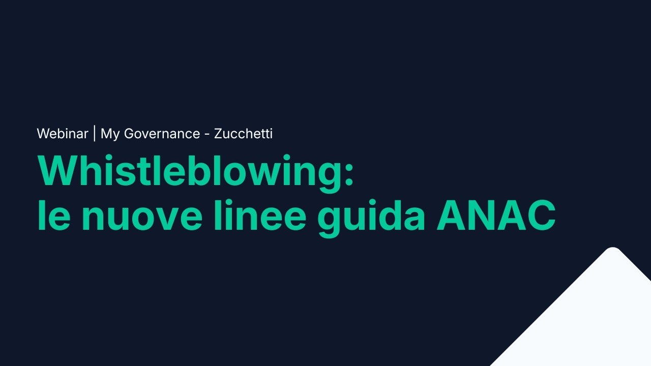 Whistleblowing le nuove linee guida ANAC - YouTube