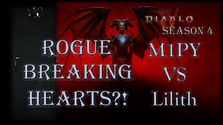 UBER LILITH finally BUFFED?! Heartseeker Rogue Victimize - Diablo IV Season 4