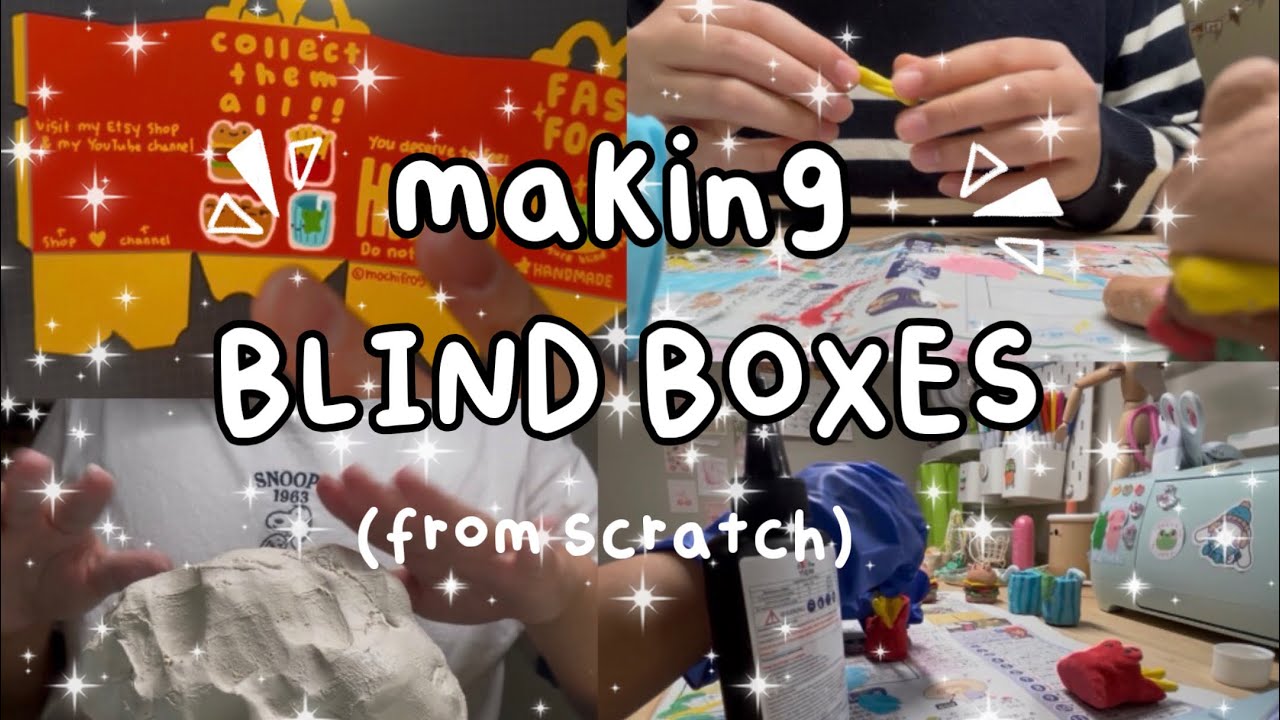 How Rto Make A Blind Box making DIY blind boxes🎨🤭 (from SCRATCH) 😮💨 - YouTube