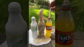 Coca Cola, Fanta, Sprite und Mentos | Experiment #Shorts