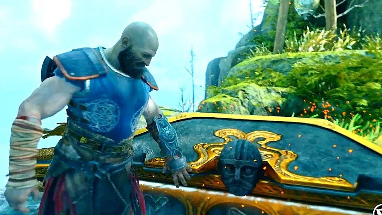 God of War 4 how to unlock runic magic chest 3 YouTube