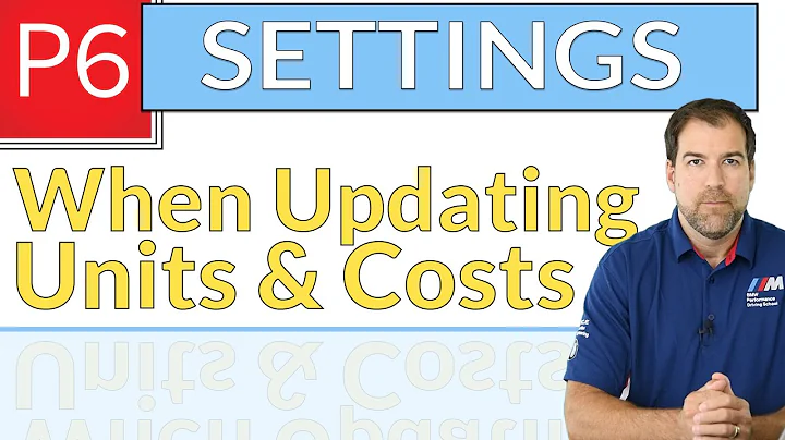 When Updating Actual Units & Costs - Primavera P6 ...