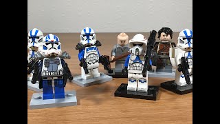 How to make custom purist LEGO Star Wars minifigures (arc trooper Fives, Kix, and more!)