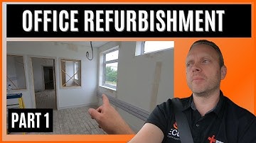 COMMERCIAL OFFICE REFURB ] Dado trunking & Surface lighting install (sparkylife)