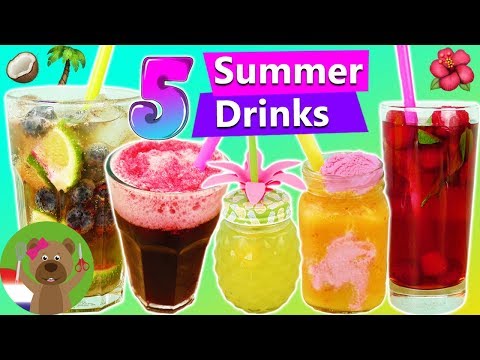 5 lekkere zomerse drankjes zelf maken (zonder alcohol) Ice tea smoothie, frisdrank, cocktail, slushy