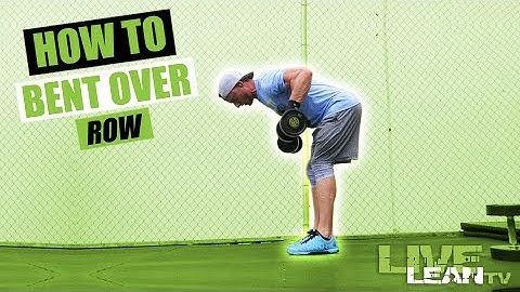 How To: Pronated Grip Dumbbell Bent Over Row