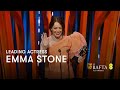 Emma stone wins leading actress for poor things  ee bafta film awards 2024
