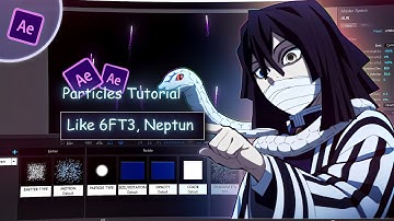 Particles like 6ft3, Neptun in After Effects | AMV Tutorial (FREE PRESET + OVERLAY) #3