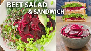 Receta e sallatës së shëndetshme me panxharë
