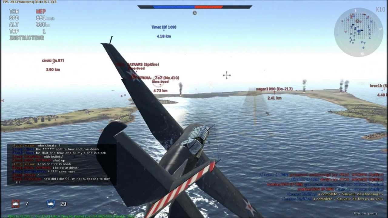 gameplay sur war thunder ep 1 - YouTube