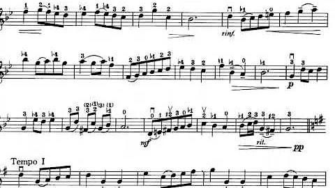 Minuet in G Bach Violin sheet music