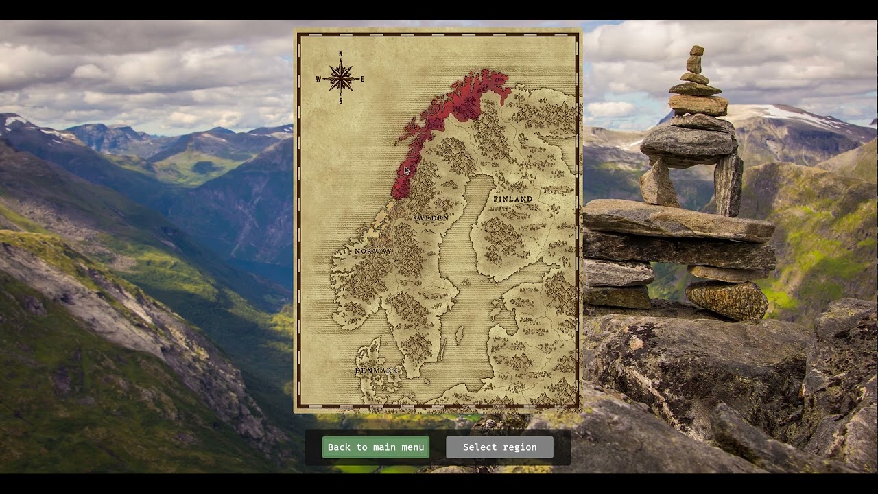 Dev update - First draft of region selection