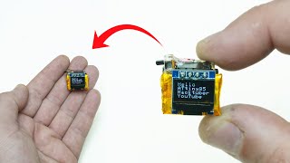 I bought the SMALLEST oled screen 64x32