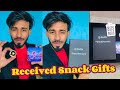 Alhamdillillah today i received a gift from snack application  saddam buriro