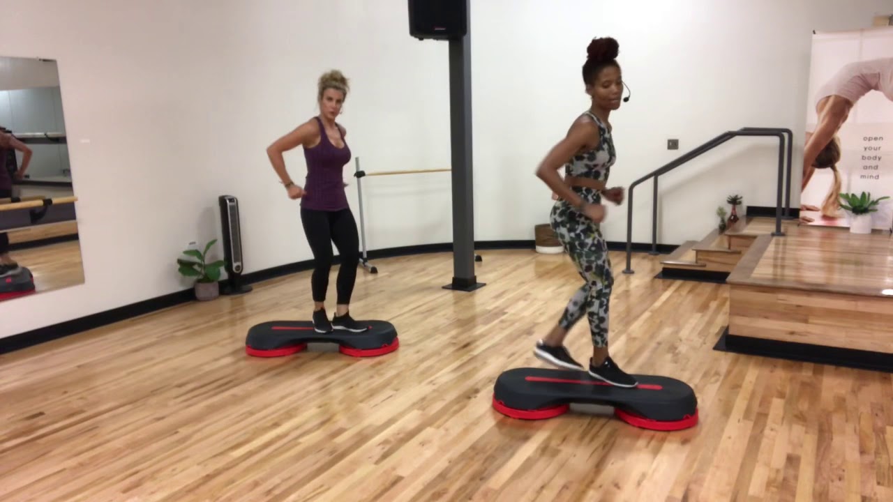37 Minute Cardio Step: Advanced Level Step Workout with Karla Luster